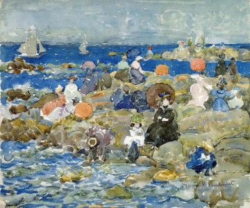  day Canvas - Maurice Prendergast Holiday Nahant